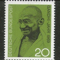 Germany 1969 Mahatma Gandhi of India Birth Centenary MNH # 42