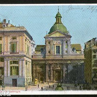 Italy 1928 St. Ambrogio Genoa Church to Germany View / Picture Post Card # 121
