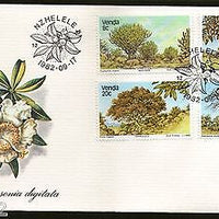 Venda 1982 Native Trees Plant Flora Environment Conservation Sc 84-87 FDC #16443