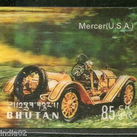 Bhutan 1971 Car Mercer USA Antique Automobiles Exotica 3D Stamp Sc 128h MNH 3257