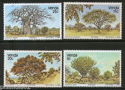 Venda 1982 Native Trees Plant Flora Environment Conservation Sc 84-87 MNH # 4044