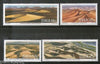 South West Africa 1989 Namib Desert Sand Dunes Environment Sc 618-21 MNH # 4338