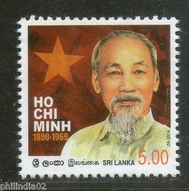 Sri Lanka 2014 Ho Chi Minh Vietnam President Communist Leader 1v MNH # 2645