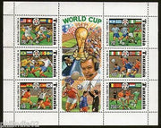 Tanzania 1994 World Cup Football Championship USA Sport Sc 1274I Sheetlet MNH # 9307
