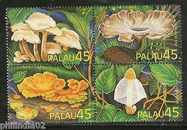 Palau 1989 Exotic Mushrooms Fungi Sc 211a Se-tenant MNH # 3761