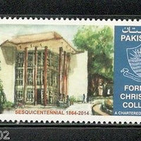 Pakistan 2014 150th Anniversary of Forman Christian College Education MNH # 4242