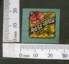 India Vintage Trade Label Gulab Rose Water Label Flower # 1739