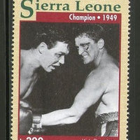 Sierra Leone 1993 Champion - Kirk Douglas Sc 1610d Boxing Movies Stars Cinem MNH