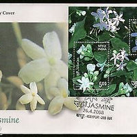 India 2008 Jasmine Flowers Fragrance Phila-2352 M/s on FDC