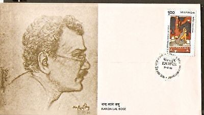 India 1983 Nanda Lal Bose Phila-954 FDC