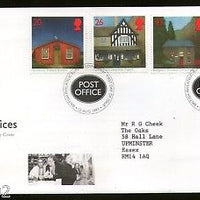 Great Britain 1997 British Post Offices Buildings Architecture 4v FDC # F10