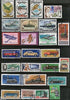 Russia USSR 25 Diff. Transport Series Steam Locomotive Ship Car Aeroplane Used Stamps # 5231