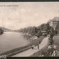 Italy 1921 Torino Castle Valentine Bridge to Finland View Picture Post Card #217