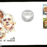 Transkei 1983 Great Medical Pioneers Health Nightingale L.Pasteur Sc 101-4 FDC