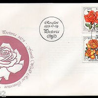 South Africa 1979 World Rose Convention Flowers Plant Flora Sc 525-8 FDC # 16328