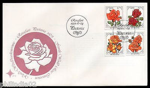 South Africa 1979 World Rose Convention Flowers Plant Flora Sc 525-8 FDC # 16328