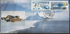 India 2009 Preserve Polar Regions & Glaciers Antarctica 2v Se-Tenant FDC