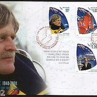 New Zealand 2009 Sir Peter Blake Yachtsman Antactica Polar Penguin Ship FDC