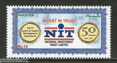 Pakistan 2013 NIT National Investment Trust Limited MNH # 12944