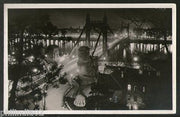 Hungary 1924 Budapest View of Elizabeth Bridge View Picture Post Card to Holland