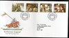 Great Britain 1985 Arthurian Legends Art Drama 4v FDC #F130