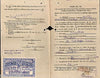 India Fiscal Indore State 8 As Motor Vehicle Fee T25 on Permit Document # 15032B