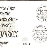 Germany 1966 Brandenburg Gate Architecture Sc 953 Cover