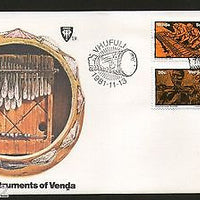 Venda 1981 Musical Instruments of Venda Music Tribes Sc 52-55 FDC # 16442