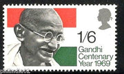 Great Britain 1969 Mahatma Gandhi of India Birth Centenary 1v MNH