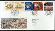 Great Britain 1992 Olympic & Paraolympic Sailing Ships Europa 5v FDC # F133