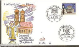 Germany 1964 States Capital National Theater Munich Building Architecture Emblem