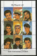 St. Thomas & Prince 1994 Elvis Presley Film Actress Cinema Sc 1166a-i Sheet Cancelled # 9188