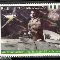 Pakistan 2014 Air Commodore M. M Alam SJ Aviation Recipient of Sitara MNH # 4216