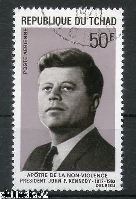 Chad 1969 John F. Kennedy US President Apostle of Non-Violence Sc C53 Can #5027A