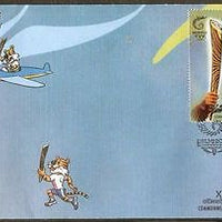 India 2010 Commonwealth Games DELHI-2010 Queen´s Baton Relay 2v FDC