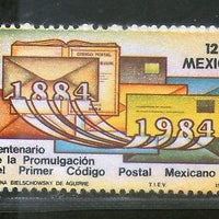 Mexico 1984 Postal Code Centenary Envelopes 1v MNH # 4257