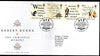 Great Britain 1996 Robert Burns Poet Immortal Memory Lines from poems FDC # F122
