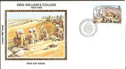 Isle of Man 1983 King William's College Colorano Silk Cover # 13295