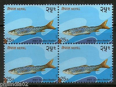 Nepal 1993 Marine Life - Fish Sc 517 Blk/4 MNH # 2492B
