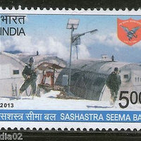 India 2013 Sashastra Seema Bal Arms Police Force Military 1v MNH