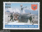 India 2013 Sashastra Seema Bal Arms Police Force Military 1v MNH