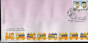India 2011 The Smile Train - Cleft Palate Surgery Health Medicine FDC
