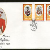 Ciskei 1983 Military Uniforms Foot Regiment Costume Sc 90-93 FDC # 6433