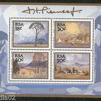 South Africa 1989 Painting by Jacob Hendrik Pierneef Art  Sc 777a MNH # 5532