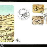 South West Africa 1978 Snake Scorpion Desert Animal Wildlife Sc 411-4 FDC #16416