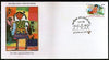 India 1998 Children's Day Painting Art Empowered Girl Empowered Society FDC