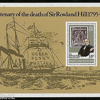 Falkland Island 1979 Sir Rowland Hill Death Centenary Sc 294 MNH M/s