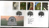 Great Britain 1995 The National Trust Centenary Coast Building Tree 5v FDC # F56