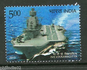 India 2013 INS Vikramaditya Ship 1v MNH