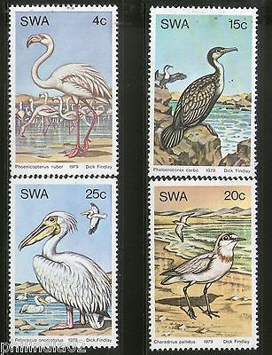 South West Africa 1979 Water Birds Flamingo Stork Wildlife Sc 429-32 MNH # 1436
